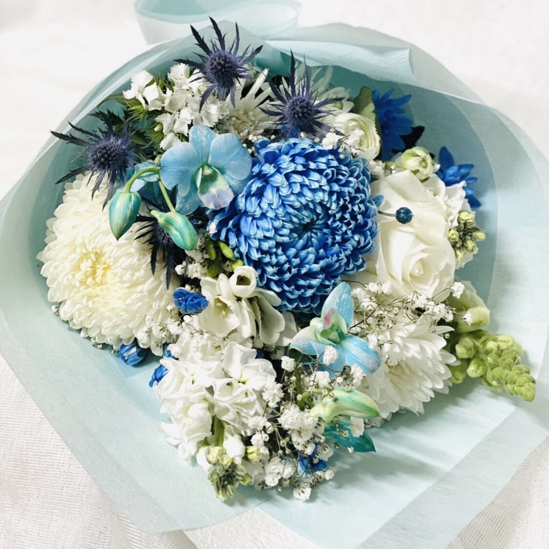 A Blue Skies Bouquet - Image 4
