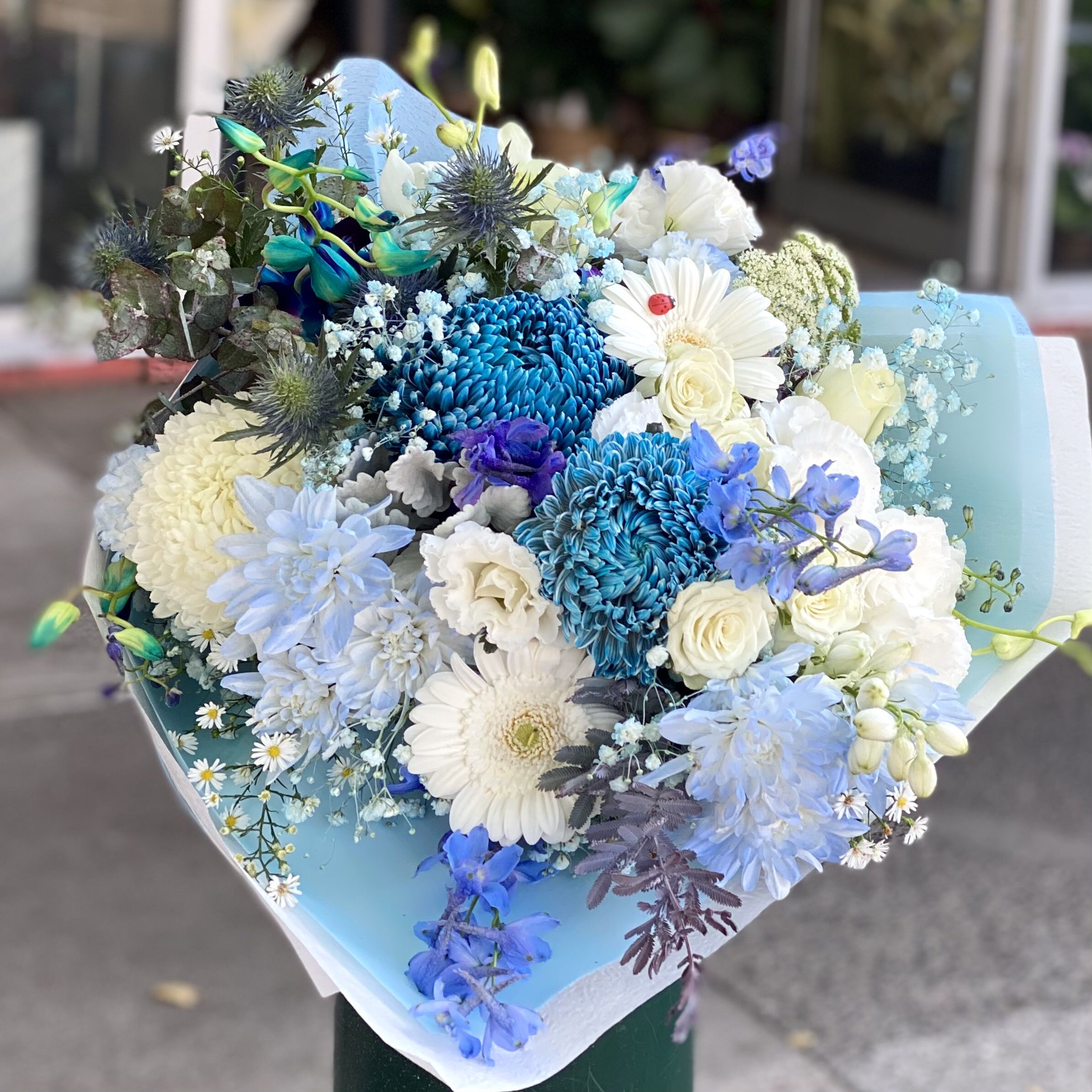A Blue Skies Bouquet - Image 2