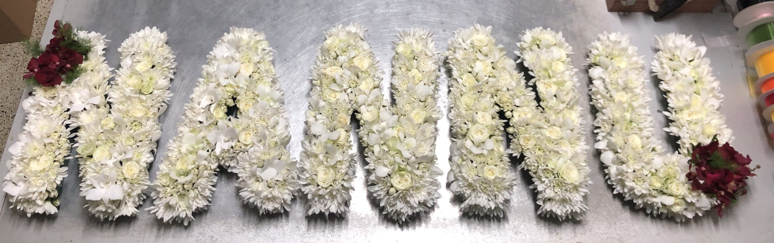 Floral Letter Wreath - Image 2