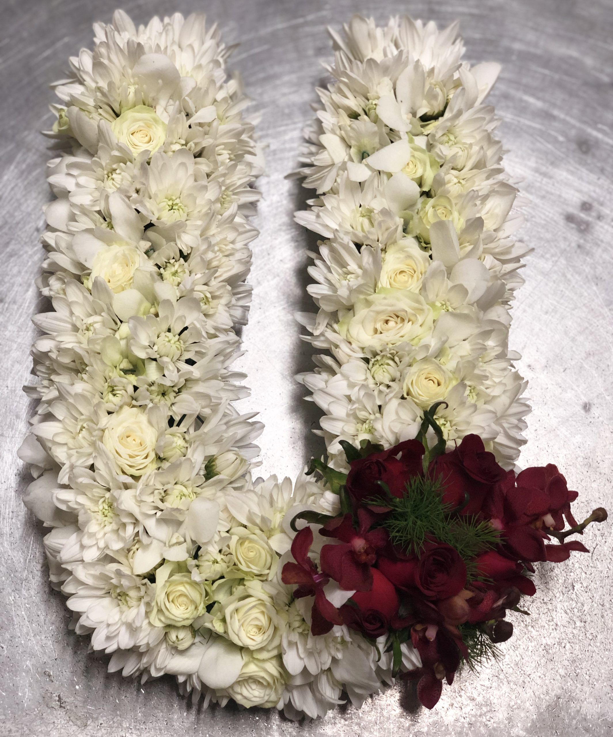 Floral Letter Wreath